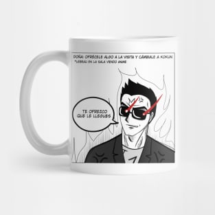 majin lebeau cartoon meme Mug